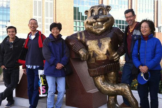 Members of Toni's family who are U of M grads